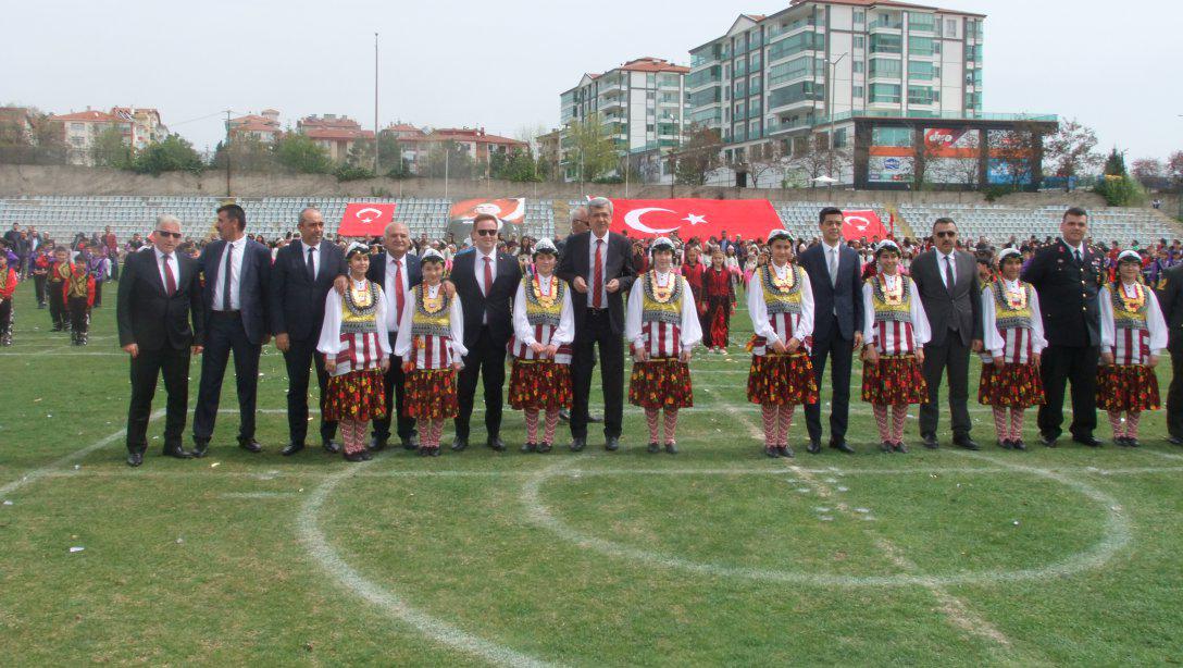 23 Nisan Ulusal Egemenlik ve Çocuk Bayramı Coşkuyla Kutlandı.