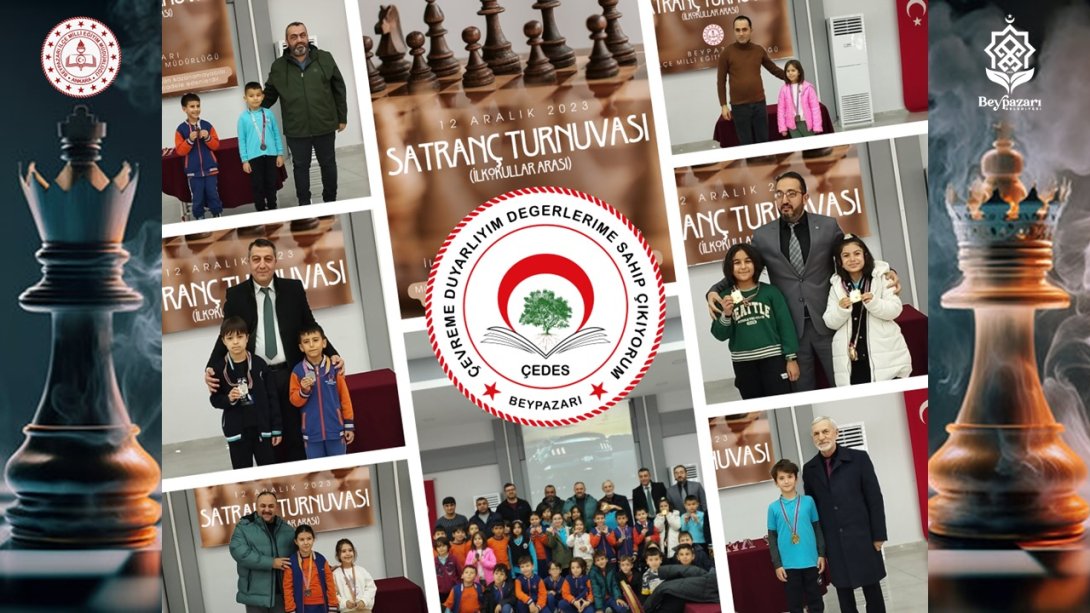 Çedes Projesi Kapsamında İlkokul Öğrencilerimize Satranç Turnuvası Düzenlenmiştir