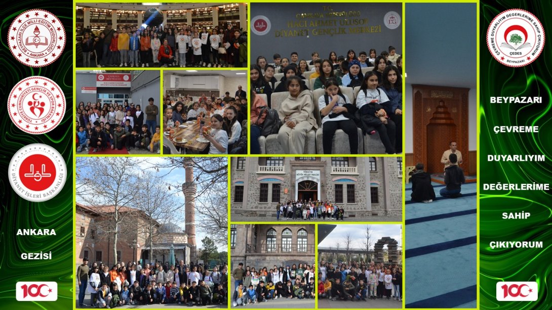 ÇEDES Projesi kapsamında Ankara Gezisi Düzenlendi